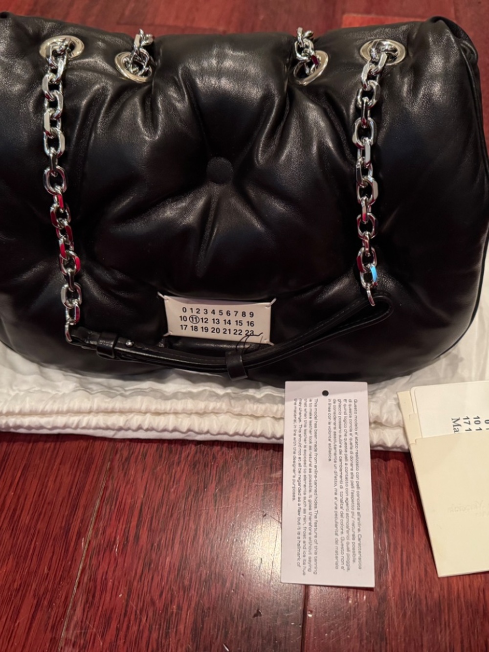 Maison Martin Margiela Glam Slam leather bag
